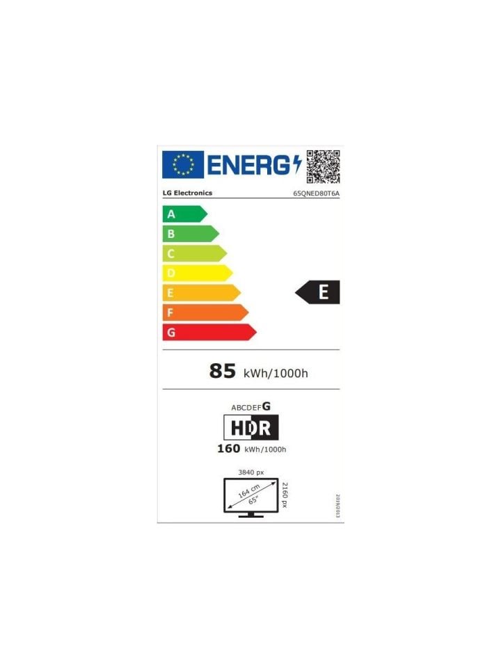 LG NanoCell 65NANO80A6B 4K Ultra HD 65'' 165 Ekran Uydu Alıcılı webOS Smart LED TV