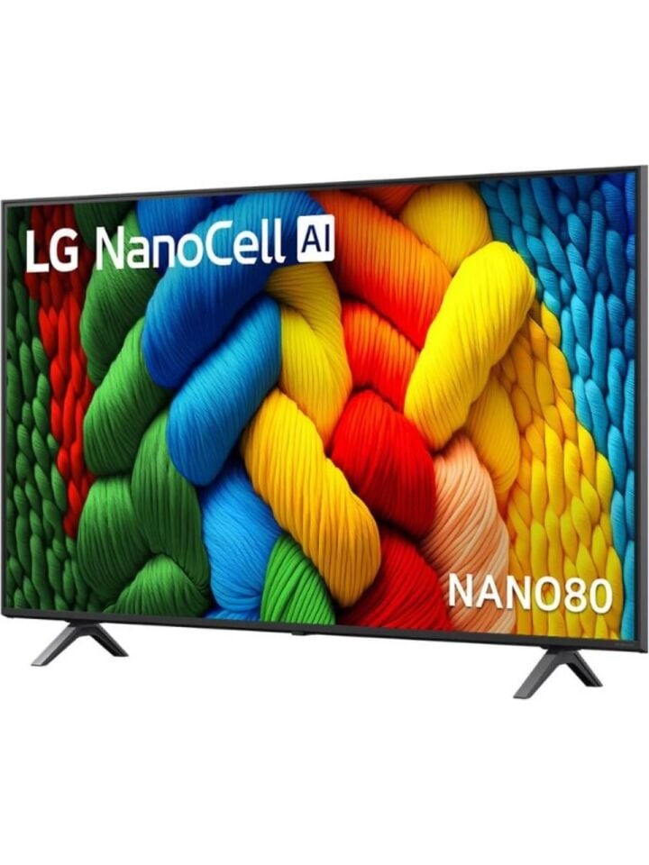 LG 55NANO80A 55'' 139 Ekran Uydu Alıcılı 4K Ultra HD Smart AI HDR10 Nanocell TV